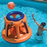 Swimline Giant Shootball Basketball Swimming Pool Game Toy, 2-Pack   